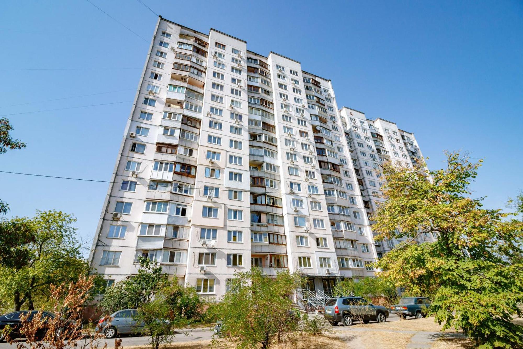 Kvartirkoff Na Obolonskiy Prospekt 9 Kyiv Exterior foto